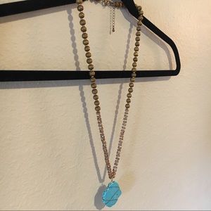 Turquoise Beaded Necklace